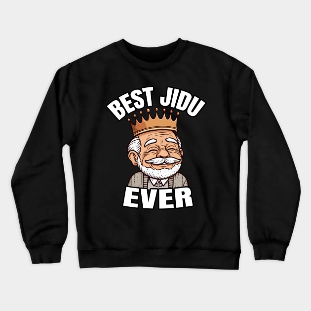 Best Jidu Ever, Syrian Grandpa Crewneck Sweatshirt by MoDesigns22 